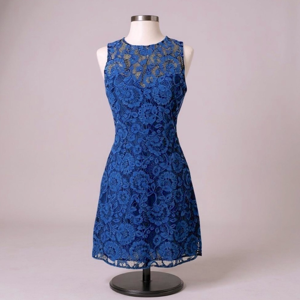 BB Dakota Lace Blue Dress l SIZE 0
